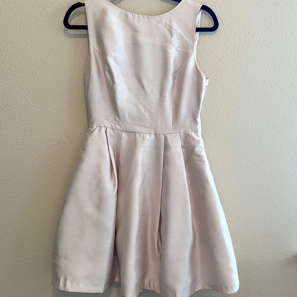 Soprano Bow Back Cocktail Dress